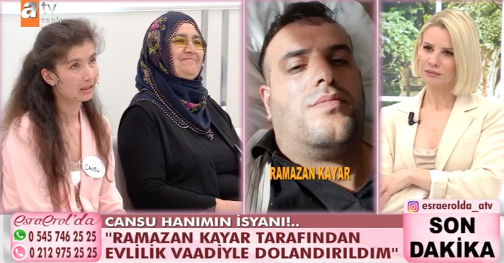 esra erol da ramazan kayar kimdir ramazan kayar olayi nedir